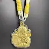 Pingente de Gato da Sorte e Deus da Riqueza Banhado a Ouro, Chaveiro Banhado a Ouro, Cordão para Celular, Pingente para Bolsa, Brindes Promocionais para Eventos