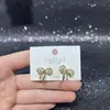Pendientes Geométricos de Estilo Simple con Diseño Original para Mujer Aguja de Plata S925 con Recubrimiento Ecológico Tienda Compra al por Mayor