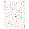 Xiaohongshu Douyin Transmisión en Vivo Pegatinas para Uñas Artísticas Niños en Relieve Adultos Uñas Funda de Teléfono Accesorios para Uñas Artísticas Fabricante en Stock
