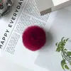 Em Estoque 6-7cm Bolas de Pelo Sintético de Coelho Materiais para Artesanato DIY Bolas Coloridas de Pelúcia Acessórios para Roupas Sapatos Chapéus Brinquedos Bola de Pelo