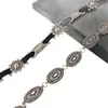 Estilo Bohemio Étnico Collar Ovalado de Cuero Cadena para la Cintura Moda Cinturón de Temperamento Joyería de Nicho de Alta Gama Venta al por Mayor