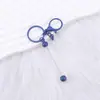 Nuevo Llavero de Cuentas DIY Llavero Metálico Colorido Colgante para Cubierta de Teléfono Móvil y Auriculares Lindo Llavero de Cuentas