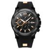 Reloj deportivo REWARD con correa de silicona resistente al agua para hombre, reloj multifunción transfronterizo, cronógrafo de 24 horas