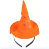 Fivela de cabeça de bruxa Adereços de Halloween chapéu pontudo de bruxa chapéu pequeno adorno de cabeça faixa de cabeça faixa de cabeça de bruxa faixa de cabeça de bruxa