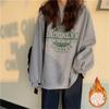 Ropa de Mujer 2026 Nuevo Otoño Estilo Coreano Estampado de Letras Cuello Redondo Holgada Sudadera para Mujer Comercio Exterior Transfronterizo Tops al por Mayor
