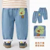Ropa infantil Kaka Panda jeans para niños pantalones largos para niños ropa de otoño para bebés pantalones de otoño para niños pequeños pantalones casuales para niñas