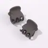Pinza de Garra Mini Color Café con Leche Transfronterizo con Cabeza Redonda Grande de 1.5 cm Pinza Pequeña de Princesa Pinza para Flequillo Accesorio para el Cabello