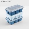 Bandeja de Hielo de Verano de 6 Compartimentos con Base Suave Fácil de Desmoldar Molde Casero para Cubitos de Hielo de Cocina Base de Silicona Juego de 3 Piezas Fabricante Congelación Rápida
