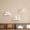 Estante de Almacenamiento Magnético de Nube Habitación Infantil Colgante de Pared Estante de Almacenamiento de Pared Estilo Ins Entrada Decoración de Pared del Hogar Estante