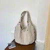 Bolsa Tote Estilo Preguiçoso Ruien Feminina 2026 Nova Leve Grande Capacidade Bolsa de Ombro Único Casual para o Dia a Dia Bolsa de Axila