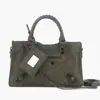 Bolso de Moda Transfronterizo Nuevo Bolso Cruzado Bolso de Mujer Bolso para Motocicleta Bolso Tote de Hombro Portátil de Alta Gama para Mujer