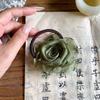 Nueva Cuerda para el Cabello de Flor Seca Rosa Estilo Chino Cuerda para el Cabello Hecha a Mano de Alta Calidad Tendón de Goma Anillo para el Cabello de Mujer Accesorios para el Cabello