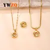 Pingente Único Anel de Fundição Transfronteiriço Aço Inoxidável com Diamante Acessórios para Colar Moda de Luxo Acessível Aço Titânio Fabricante de Joias DIY