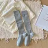 Calcetines de Color Sólido para Mujer, Tobilleros de Ternera, Calidez Otoño/Invierno, Microcompresión Adelgazante, Estilo Japonés JK, Para Combinar con Zapatos Pequeños de Cuero, Calcetines Largos