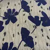 Tela de gasa estampada a cuadros arrugados 100 g Vestido cruzado para mujer Camisola Tela estampada
