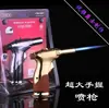 Hay en stock productos genuinos Zhongbang a prueba de viento + fuego abierto soplete de soldadura inflable pistola de pulverización de golpe directo encendedor pistola de fuego ZB-529