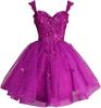 Vestido de Festa Formal com Alça Novo Design Floral Amazon Jantar de Noivado Vestido de Festa Formal para Mulheres