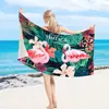 Suministro Spot Transfronterizo Microfibra Toalla de Playa Estampada Adulto Absorbente Toalla de Baño Vacaciones en la Costa Toalla de Secado Rápido