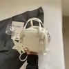 Bolsa de Mão Texturizada Cor Sólida Tendência Bolsa Tote Pequena para Mulheres Verão 2026 Nova Bolsa de Ombro Simples Bolsa Transversal Fashion