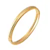Pulsera de Acero de Titanio de Nicho Transfronteriza, Hilo Rayado que No se Desvanece, Hebilla de Resorte Roscada, Hebilla de Apertura y Cierre, Pulsera de Joyería Popular de Venta Caliente