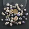 Jingdezhen Joyería Accesorios Horno Girado Cuentas Cerámicas Pulsera Accesorios Diversas Formas Cuentas de Porcelana Ropa Pulsera Material Cuentas Sueltas