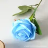 Veludo Simulado Rosa Flores Artificiais Casamento Casa Dia dos Namorados Decoração Sinta Bouquet Artificial Parede de Flores Fábrica Atacado