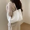 Bolso Tote de Gran Capacidad Modelo Nuevo 2026 para Mujer, Bolso de Hombro Simple Plegado de Moda para el Trabajo, Bolso de Mano para Mujer
