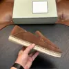Sandalias de pescador para hombre con forro de piel de ante, estilo transfronterizo TF, con ribete de cuerda de cáñamo, diseño para calzar sin cordones, casual y versátil