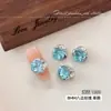 Acessórios de arte para unhas de strass rosa brilhante e sem base, populares online, luxo leve, sensação de alta qualidade, strass octogonais rosa milênio para arte de unhas