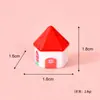 Produto Novo Original Mini Casa Realista Decoração de Casa em Miniatura, Cena Colorida de Casa de Bonecas de Conto de Fadas Ornamento de Resina