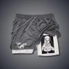Shorts de Verão para E-commerce Transfronteiriço 2025 Estampa Digital 3D Shorts Casuais Masculinos Respiráveis de Camada Dupla