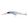 Nuevo Señuelo Cebo Tabla de Lengua Larga Minnow Flotante Largo Alcance Pesca en Mar 15cm/16g Cebo Duro Biónico para Lubina y Róbalo