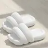 Pantuflas Mingsheng para Mujer Verano Interior Hogar Antideslizantes Baño Ducha Engrosadas Pareja Hogareño Sandalias de Plataforma Grande para Pie Grande Hombres Envío Gratis