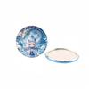 Llavero espejo de insignia de 58 MM hojalata espejo redondo pequeño insignia de espejo materiales de apoyo espejo de barra para maquillaje consumibles