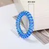 Versión coreana del nuevo anillo para el pelo de línea telefónica de amor color AB, pulsera de pelo de moda, cuerda para tocado, salida de fábrica