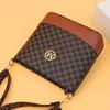Novas Bolsas Femininas, Bolsas Femininas Estampadas de Alta Moda, Bolsas de Ombro Retrô Europeias e Americanas, Bolsas Transversais Versáteis de Grande Capacidade