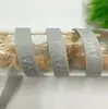 Fita de Espinha de Peixe Elástica Prensagem a Quente Embossada para Roupas Infantis Suéter Camiseta Tira de Gola Traseira Tira de Prensagem Tira de Gola Tira de Gola Acessórios para Vestuário