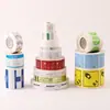 Fabricante Original Pegatinas Autoadhesivas Etiqueta Plateada Cepillada Personalizada Pegatinas de Sellado Impermeables y Protectoras Solares Pegatinas en Blanco Pegatinas de Rascar