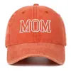 Boné de Baseball Bordado com Letra Mini para Novo Pai e Mãe Transfronteiriço Amazon Protetor Solar para Exterior Boné de Aba para Família