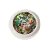 Caixa com Conjunto de Decorações para Unhas com Lantejoulas de Flocos de Neve de Inverno, Estrela de Cinco Pontas, Estrela de Quatro Pontas, Exquisite Decorações Coloridas Mistas para Unhas Atacado