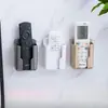 Nuevo modelo de caja de almacenamiento de pared para TV y aire acondicionado, estante para el hogar para baño y cocina, soporte para control remoto, no requiere clavos