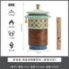 Taza de Té de Cerámica Cultural y Creativa de Dunhuang con Separación de Té y Agua, Taza de Oficina con Tapa, Taza con Filtro, Taza de Agua Portátil, Personalizable