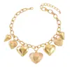 Collar Colgante Simple de Amor Transfronterizo Europeo y Americano Estilo Frío Retro Cadena para Clavícula en Forma de Corazón Fabricante Venta al por Mayor