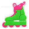 Hebilla para zapato de Barbie rosa zapatos con agujeros de Barbie flor para zapato PVC pegamento flexible especial de Amazon para accesorios de bricolaje hebilla decorativa