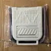 Papelera de Cocina Estilo Crema para Puerta de Gabinete Montaje en Pared Cesta de Basura Doméstica Plegable Cubo de Almacenamiento para Baño Inodoro