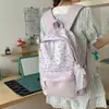 Mochila nueva estilo ins japonés para mujer, linda bolsa escolar estampada para chicas de secundaria, mochila ligera para el día a día con un toque juvenil