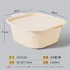 Saizhuo lonchera biodegradable lonchera desechable tazón de almidón de maíz caja para llevar lonchera con tapa