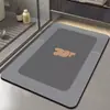 Alfombrilla de baño absorbente de tierra de diatomeas transfronteriza, alfombrilla antideslizante para el suelo para la entrada del baño y el inodoro, adecuada para lavabos y baños
