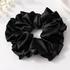 Pañuelo Cuadrado Vintage Rayas Anillo para el Cabello Intestino Grueso Estilo Coreano Celebridad de Internet para Mujer Anillo para el Cabello Anillo para el Cabello de Tendón de Goma Cinta para la Cabeza con Sentido Avanzado Adorno para Cola de Caballo