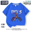 1006 Prototipo Poppy's Playtime Capítulo 5 Ropa Infantil Verano para Niños y Niñas Casual Algodón Puro Manga Corta